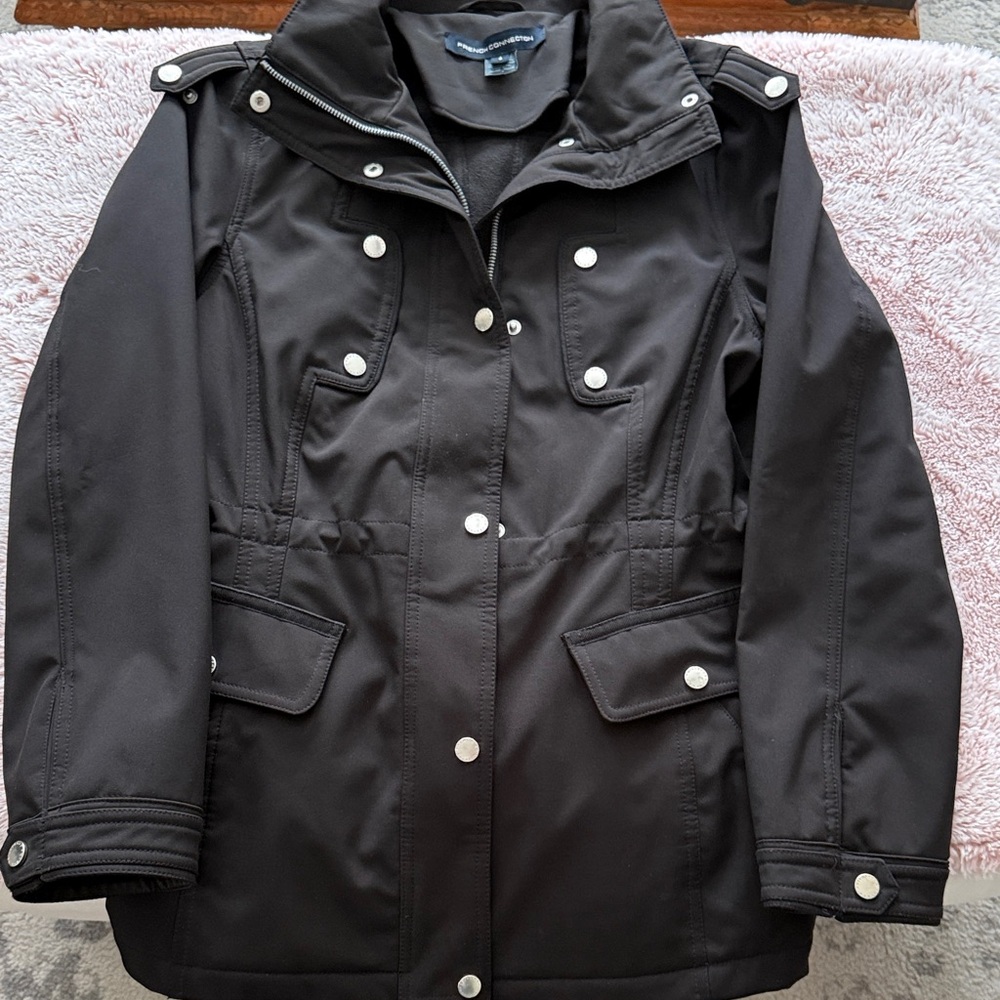 French Connection Black Ski & Snow Jacket